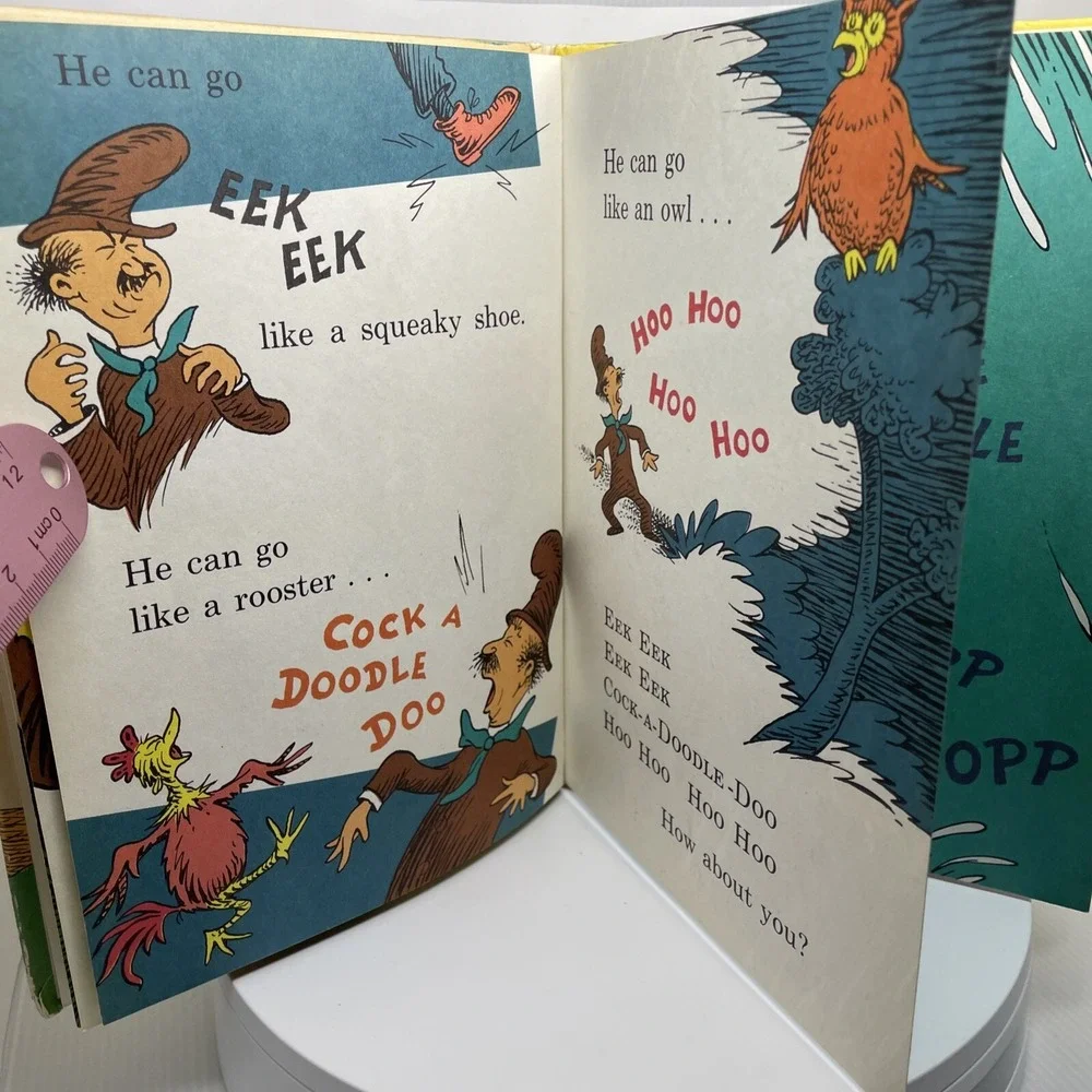 VTG Dr Seuss‎ Mr. Brown Can MOO Can you? Book Club Edition 1970 Hardcover